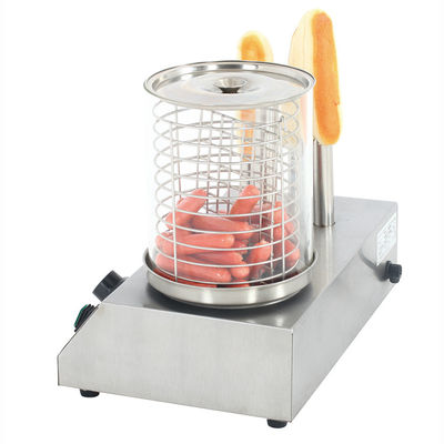 HD-TW Hot Dog Steamer com Bun Warmer Distribuído por Fábricas de Alimentos e Bebidas