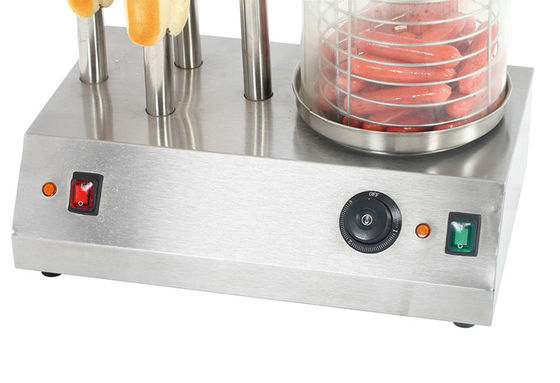 HD-TW Hot Dog Steamer com Bun Warmer Distribuído por Fábricas de Alimentos e Bebidas