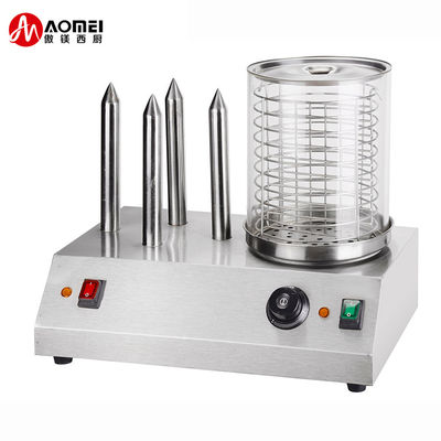 HD-TW Hot Dog Steamer com Bun Warmer Distribuído por Fábricas de Alimentos e Bebidas