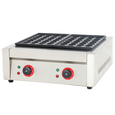 Forno de churrasco comercial de bola de peixe de 4 kW/ Máquina de takoyaki