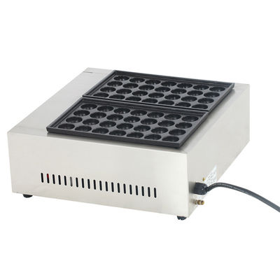 Forno de churrasco comercial de bola de peixe de 4 kW/ Máquina de takoyaki
