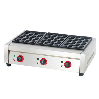 Apoio técnico em vídeo após o serviço para o equipamento elétrico Takoyaki Pellet Grill de 6KW