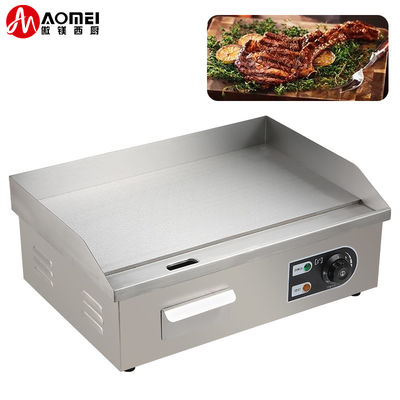 Grelha de gás de aço inoxidável de espessura de 8 mm para equipamentos de cozinha