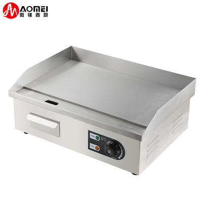Grelha de gás de aço inoxidável de espessura de 8 mm para equipamentos de cozinha