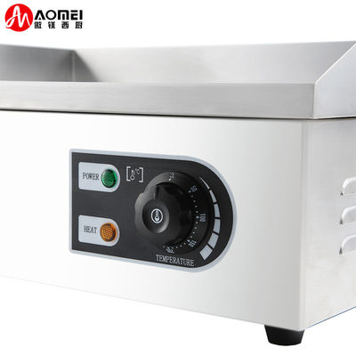 Grelha de gás de aço inoxidável de espessura de 8 mm para equipamentos de cozinha