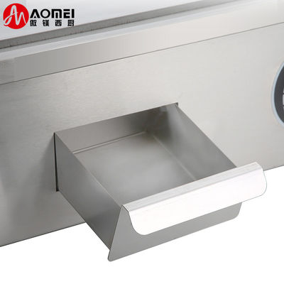 Grelha de gás de aço inoxidável de espessura de 8 mm para equipamentos de cozinha
