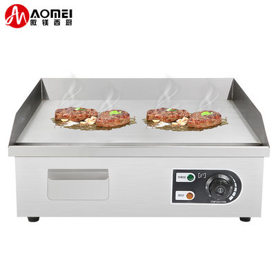 Grelha de gás de aço inoxidável de espessura de 8 mm para equipamentos de cozinha
