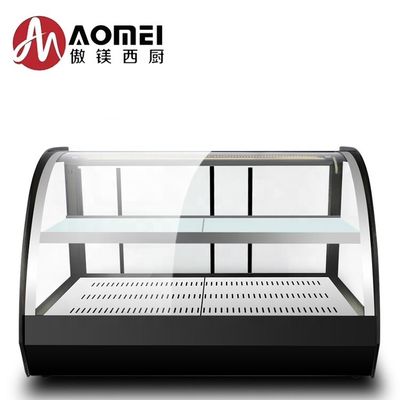 Display de aquecedor de alimentos elétrico de 2 camadas com regulação de temperatura para cozinhas comerciais