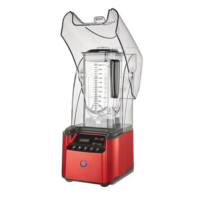 2200W Triturador de gelo de vidro para uso doméstico Misturador de sumo de frutas comercial para mistura suave