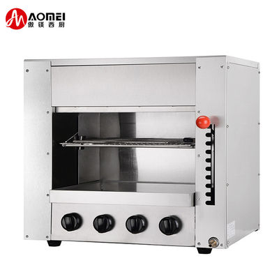 6 Elevador de forno de grelha de salamandra com queimador de gás infravermelho para indústria de serviços alimentares