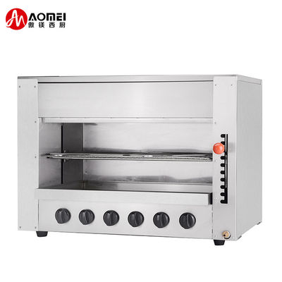 Hoteis Restaurantes Equipamento de cozinha Longa vida útil Grelha Salamandra de aço inoxidável