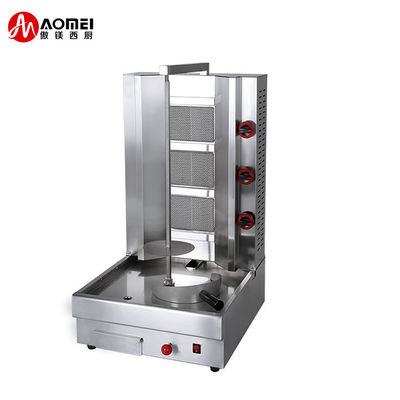 Maquina Shawarma de aço inoxidável comercial de carne de frango com padrão de economia de energia