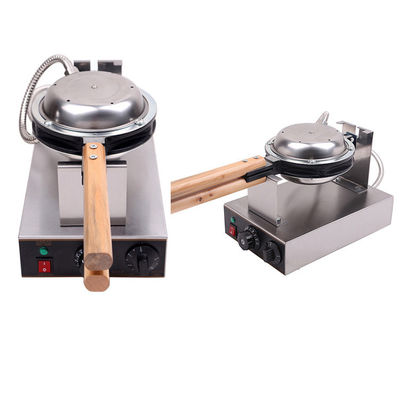 Máquina de Waffle de bolhas elétrica comercial de 220 V para Waffles de ovos belgas ao estilo de Hong Kong