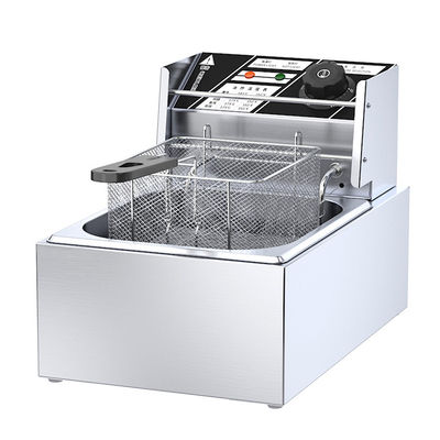 Hot Dog Fast Food 12L Deep Fryer com 2.5 2.5KW fonte de energia elétrica e 2 cestas