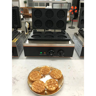 Eletrônico 6pcs Stick Corn Hotdog Waffle Maker Perfeito para máquina de lanche comercial