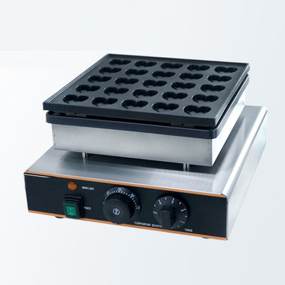 0.85KW Holandês comercial Mini Pancake Maker Poffertjes máquina de fazer com temporizador 0-5mins