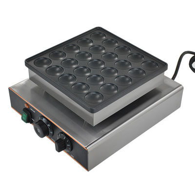 0.85KW Holandês comercial Mini Pancake Maker Poffertjes máquina de fazer com temporizador 0-5mins