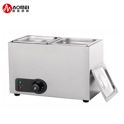 6Máquina de temperação de chocolate de aço inoxidável multifuncional de capacidade de 0,5 kg com 2 tanques
