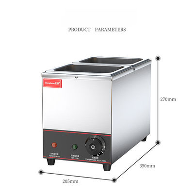 6Máquina de temperação de chocolate de aço inoxidável multifuncional de capacidade de 0,5 kg com 2 tanques