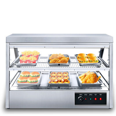 Certificação CE Display Cabinet comercial acrílico de padaria com fonte de energia elétrica