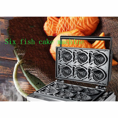 Superfície de cozinha sem aderência Elétrica Coreana MiNi Taiyaki Maker para hotéis e padarias
