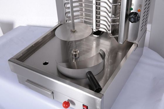 3 queimadores automático de frango Doner Kebab Shawarma Grill Equipamento máquina com frangos de corte