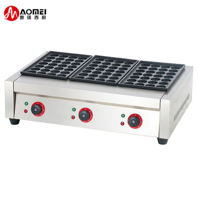 Máquina de Takoyaki Elétrica de 220 V para cozinhar bolas de polvo na grelha de pellets de peixe
