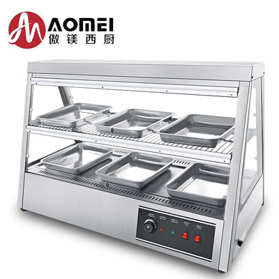 Long Life Service Eco-friendly Multifuncional Dupla camada de aquecedor de alimentos Display durável