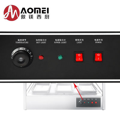 Long Life Service Eco-friendly Multifuncional Dupla camada de aquecedor de alimentos Display durável
