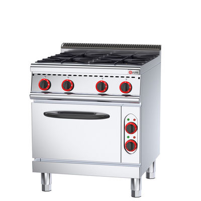 Panela de cozimento vertical de 80L de aço inoxidável com inclinação por gás para cozinha comercial