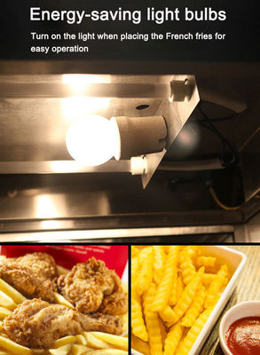 Cozinha Comercial Cozinha Cozinha Comida aquecedor Elétrico com Design de Aço Inoxidável