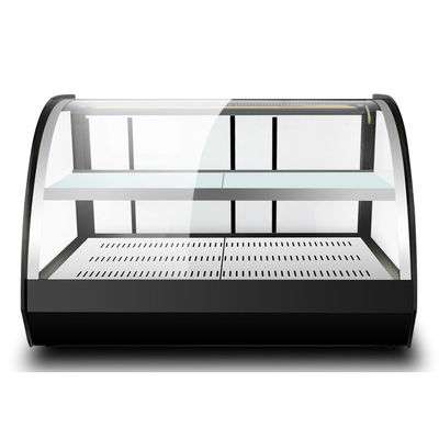 Desktop Elétrico 2 camadas de frango frito e exibição de alimentos aquecedor Vitrine com fonte de energia elétrica