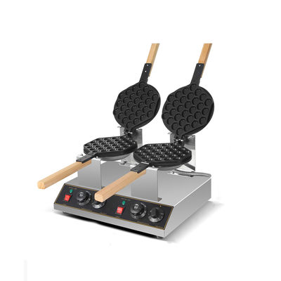 Máquina de fabricação de waffles belga de aço inoxidável e fácil de operar