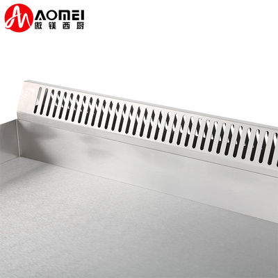 730*550*340mm Grelha comercial antiaderente a gás Bbq