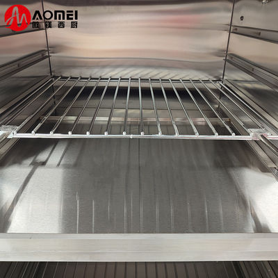 Forno de cozimento de pão infravermelho comercial para processamento de alimentos