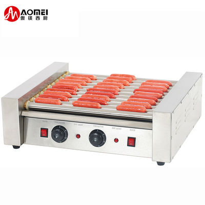 Máquina de Grelhar Hot Dogs para Lojas de Alimentos e Bebidas 590x510x200mm Dimensão do Pacote