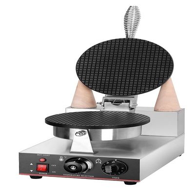 Máquina de fabricação de cones de waffle de superfície de cozimento não pegajosa para fornecimento B2B em tensão de 220V