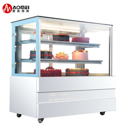 120l Capacidade Vitrine de padaria de balcão para equipamento de refrigeração de supermercado