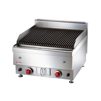 Grelha de pedra vulcânica de Aomei Grelha a gás de aço inoxidável NG2000-2500Pa m3/h 1,46 14,4 BTU
