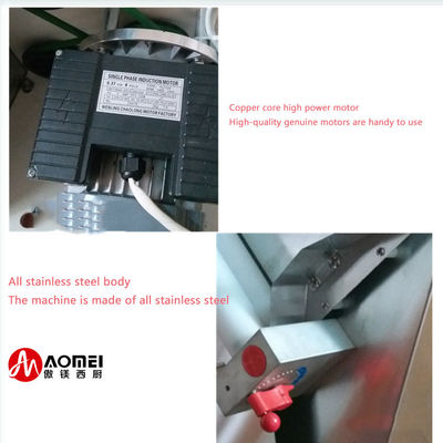 20 PCS/MIN Máquina de prensagem de massa de pizza de aço inoxidável APD40 elétrica para laminagem de massa