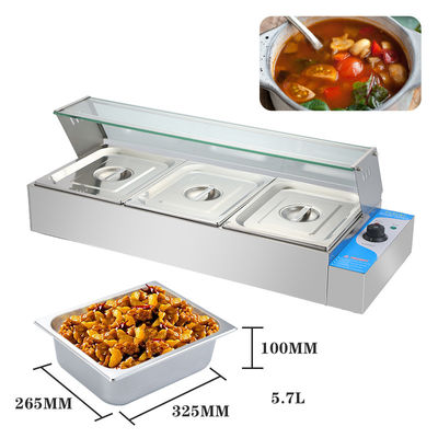 Equipamento de restaurante Buffet Elétrico aquecedor de alimentos com capacidade de 2 kg e tensão 220V
