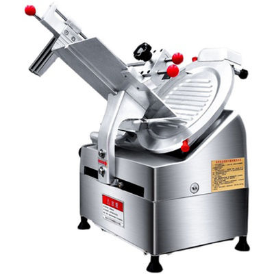 Máquina automática de cortar carne de aço inoxidável de 300 mm para cozinha comercial