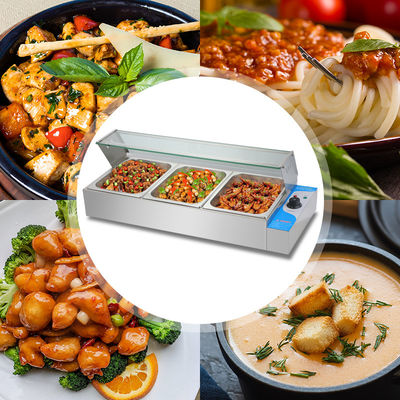 Equipamento de restaurante Buffet Elétrico aquecedor de alimentos com capacidade de 2 kg e tensão 220V