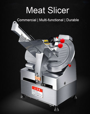 Máquina automática de cortar carne de aço inoxidável de 300 mm para cozinha comercial