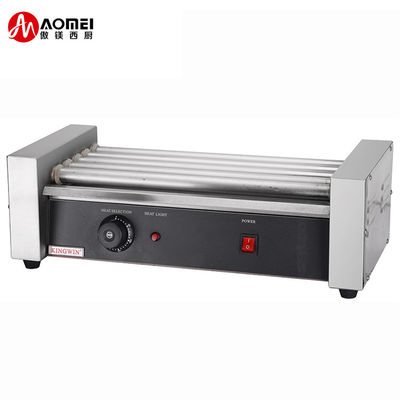 9 Roller Hot Dog Grill Maker para conveniência e eficiência da máquina de lanches de varejo