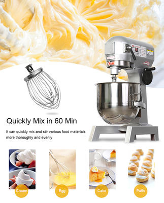 Mecador planetário de 15L para farinha de pão Equipamento automático de cozinha 380V/50Hz Voltagem