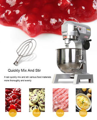Mecador planetário de 15L para farinha de pão Equipamento automático de cozinha 380V/50Hz Voltagem