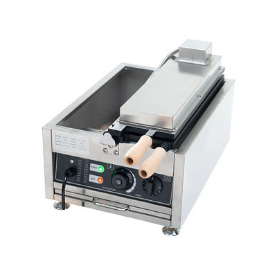 Torta de peixe coreana fabricante de waffle Taiyaki elétrico comercial com 18 kg de aço inoxidável