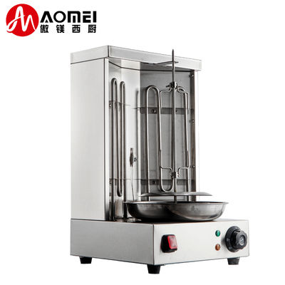 Máquina de fabricação de Shawarma de rotisserie vertical elétrica automática automática