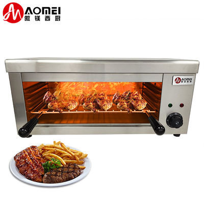 220V Voltage Electric Heating Surface Stove Sandwich Salamander Máquina para assar